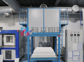 氧化鋁陶瓷坩堝支架燒結(jié)爐