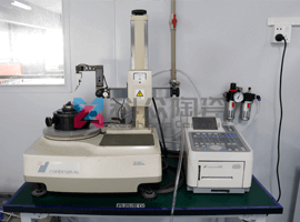 氧化鋁陶瓷坩堝支架圓柱度檢測
